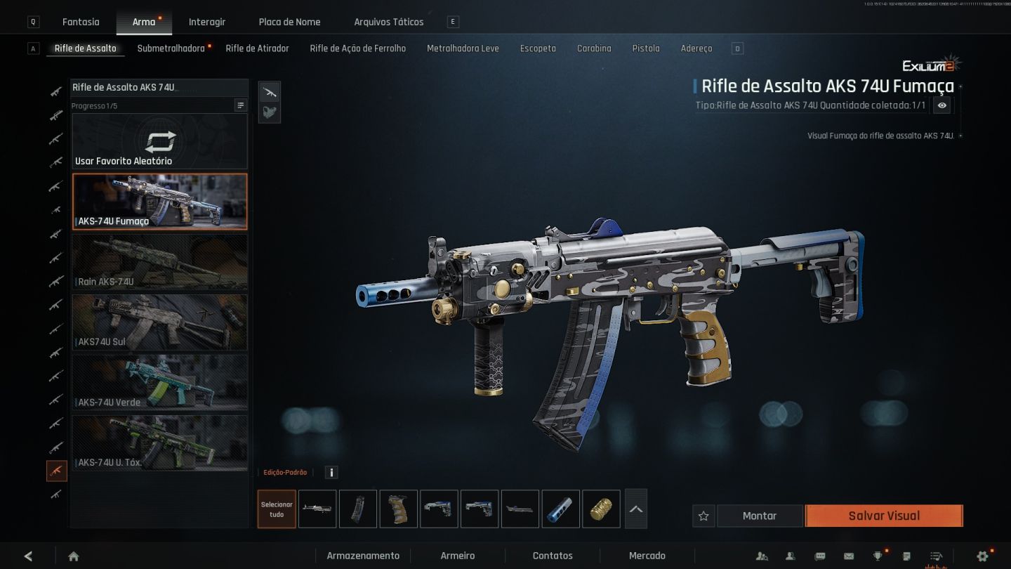 CONTA Arena Breakout Infinite - Total 55 M | Skin Armas | Acesso total - N32