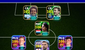 Conta eFootball Mobile Full Épicos + Time Forte 3143 | R$120