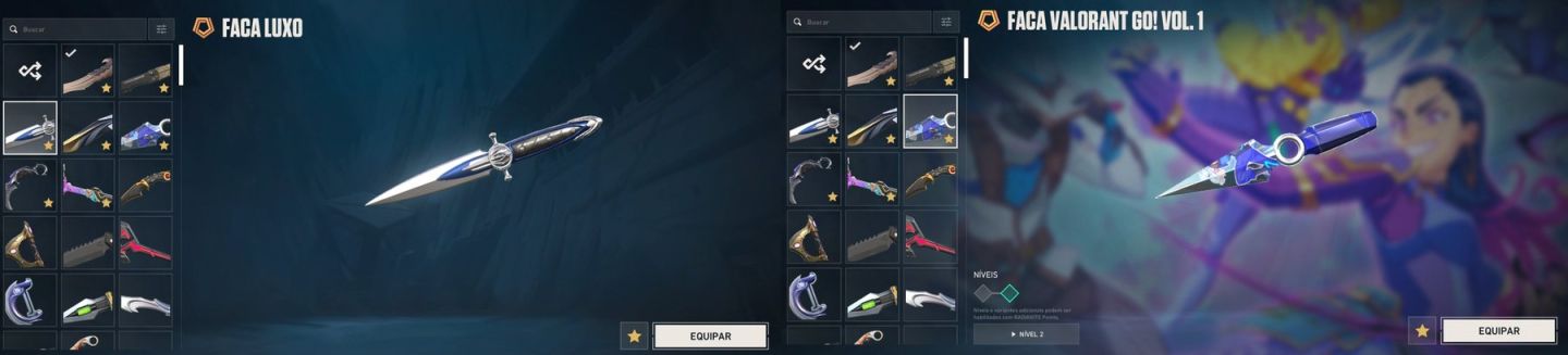 CONTA DE 2.2K EM SKINS