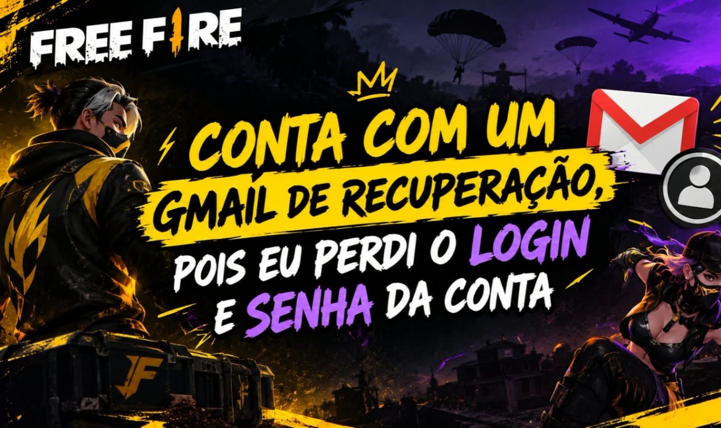 CONTA DE FREE FIRE COM NARUTO