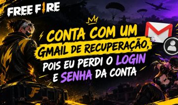 CONTA DE FREE FIRE COM NARUTO