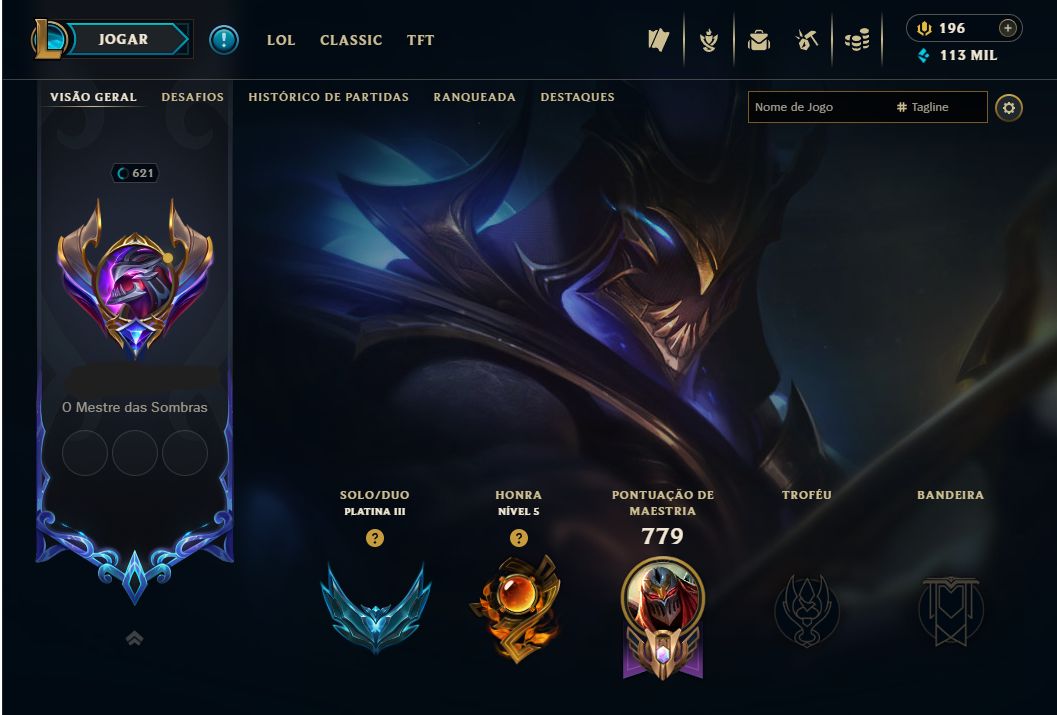 Conta de Valorant Com Champions + Conta de LOL 352 Skin !!!
