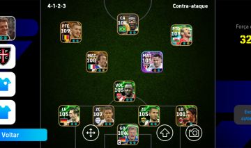 Conta eFootball Muito Forte | Pelé 108 | Hazard 109 | Brasileirão | Força 3270