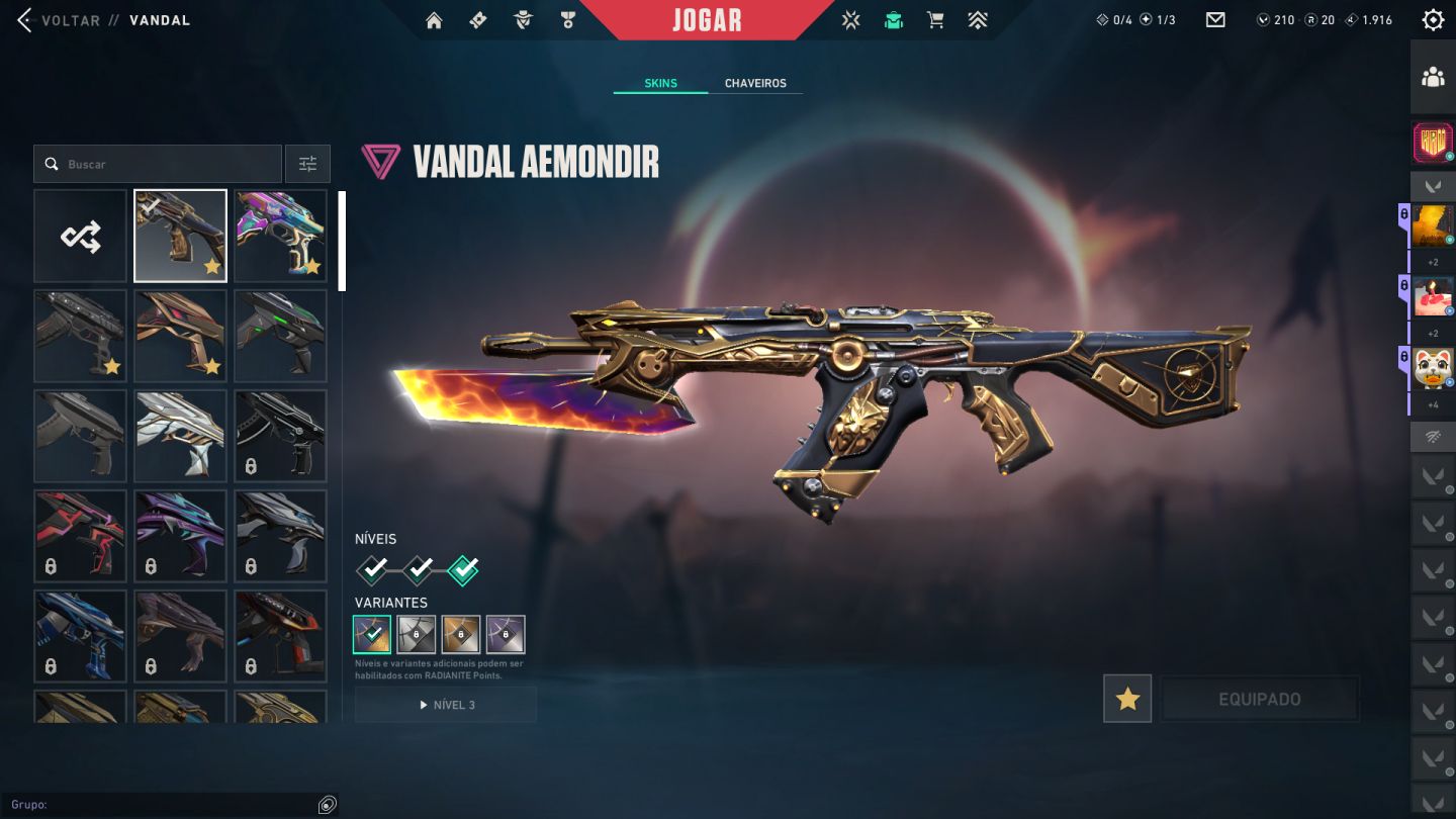 CONTA PRA VENDA COM VARIAS SKINS , TUDO LIBERADO