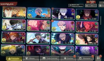 [UMA DAS MELHORES CONTAS!] JUJUTSU KAISEN PHANTOM PARADE MUITO POTENCIAL E SSRS!
