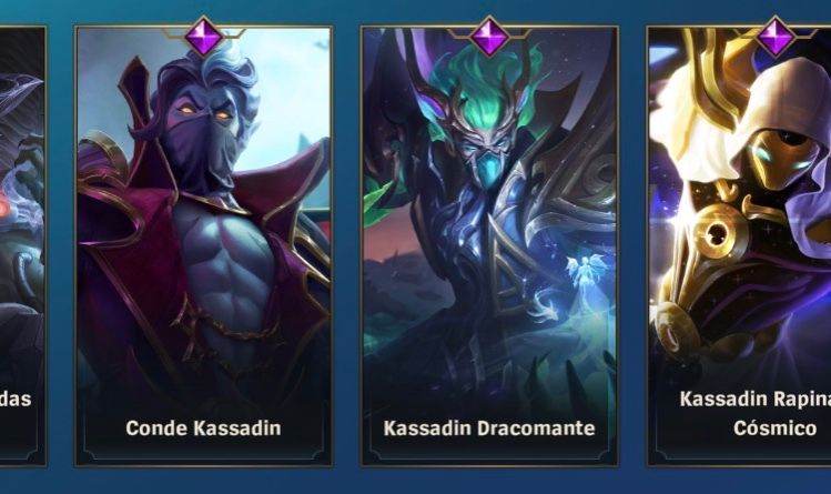 Conta wild rift mono kassadin