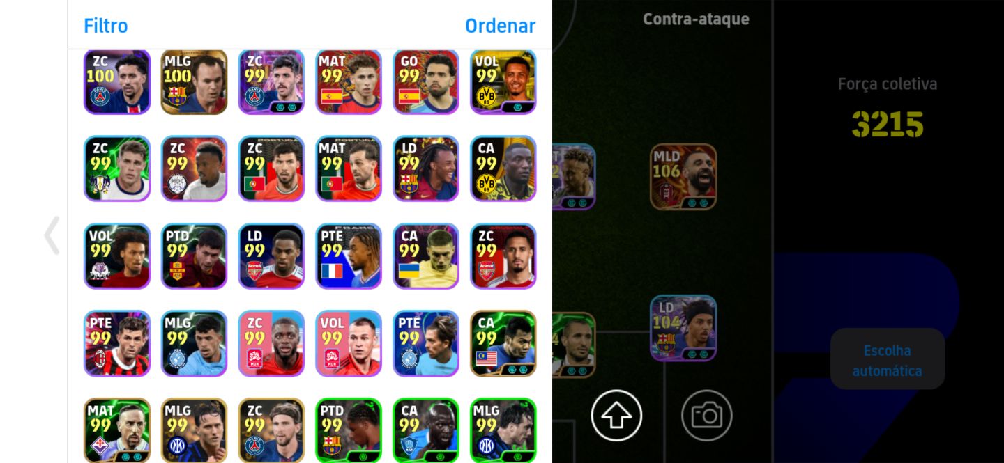 Conta efootball melhor Ronaldinho