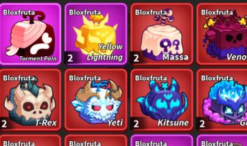 Conta Blox Fruits lvl1600 com 2 yellow rumble, 2 kitsunes Conta Full acesso