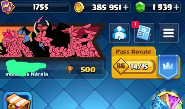 Conta rara e muito upada de Clash Royale, com 10 anos de jogo e decks Full 16.