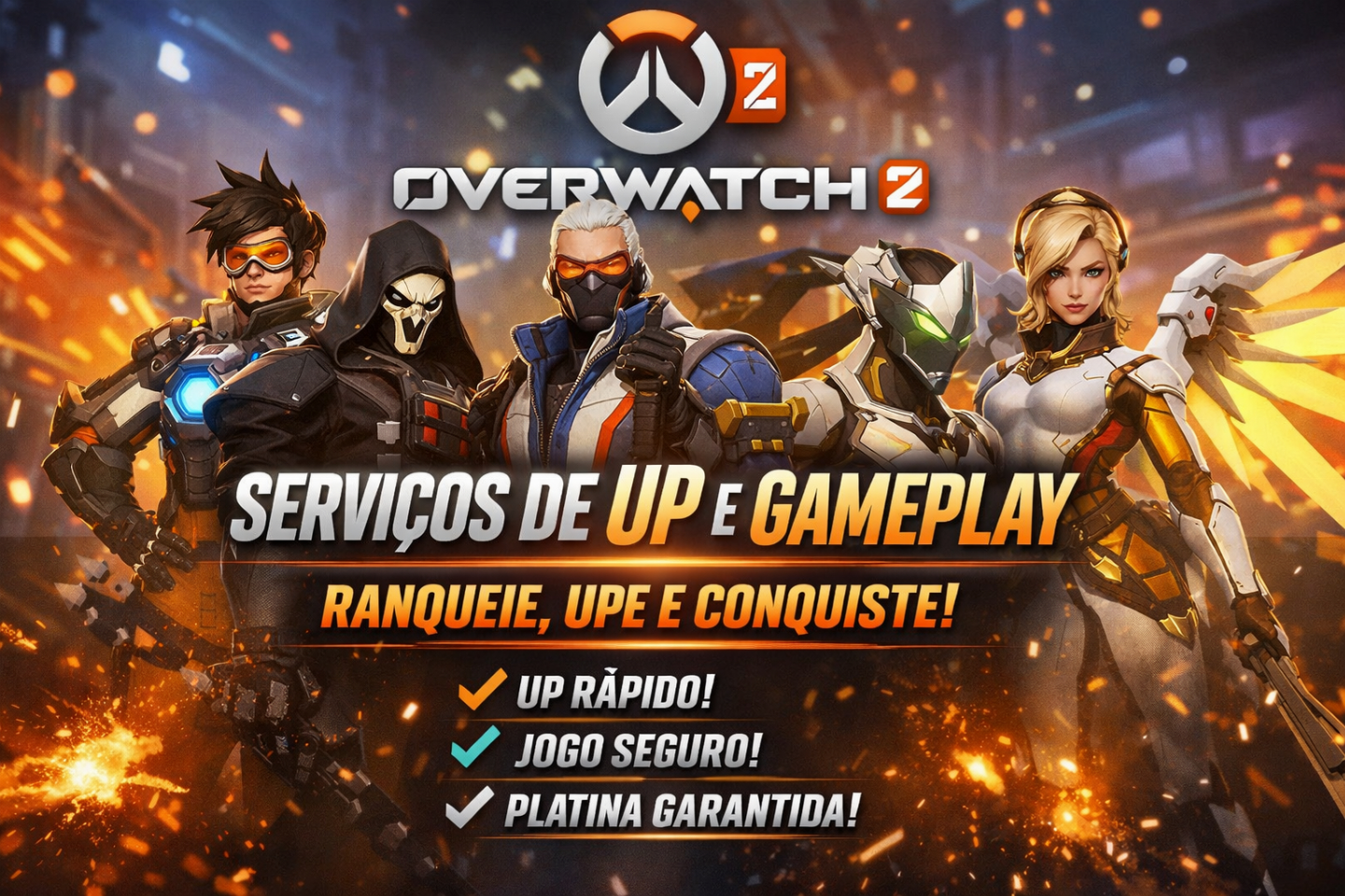 Serviço de Up Overwatch 2
