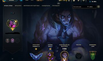 Conta lol diamante 2(decay master) 16skin