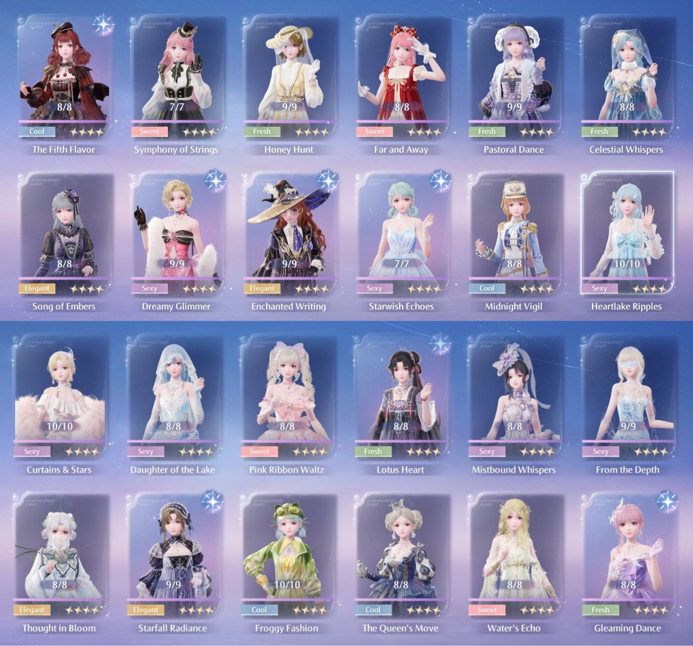 Infinity Nikki NA | 24x 5 star | Mira 99 | Day One | Full Access