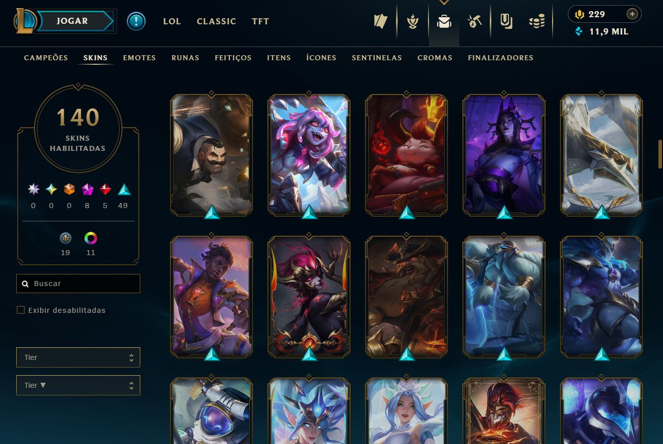 CONTA DE LOL NEO PAX SIVIR