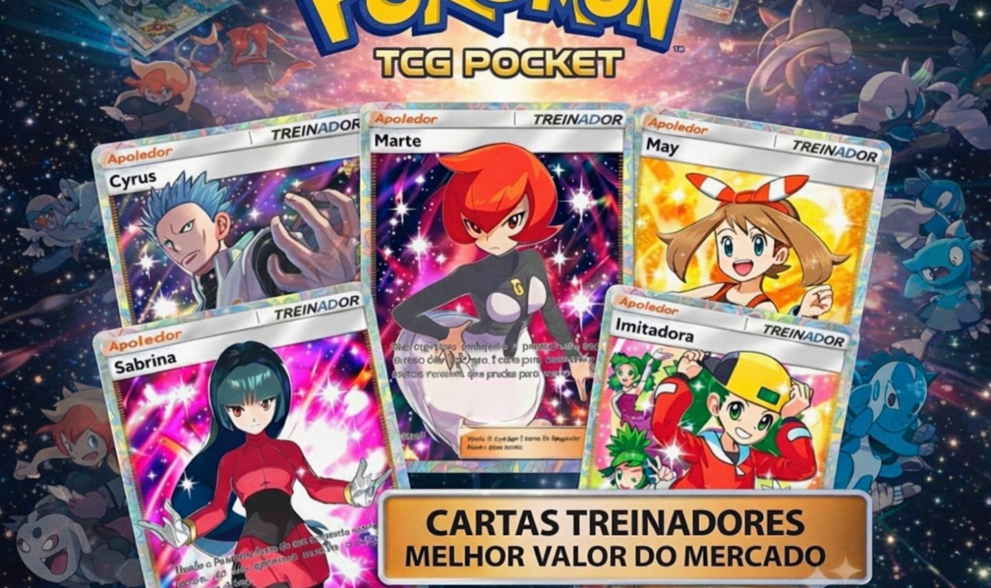 Cartas treinadores pokémon tcg pocket ! Mais baratas !