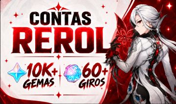 CONTA GENSHIN | 2 T5 | 14K+ GEMAS | 11 PERSONAGENS | EUROPA