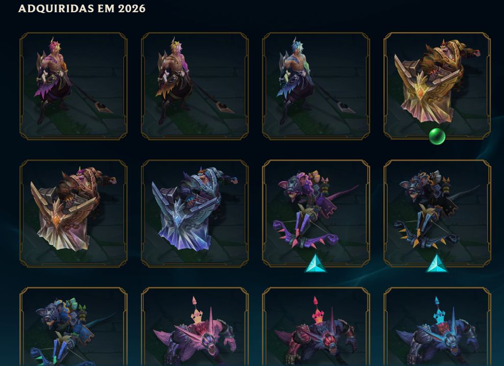 Conta platina 1 mmr de mestre-d1 82% de WR, kayn emissario, vejam a descrição!