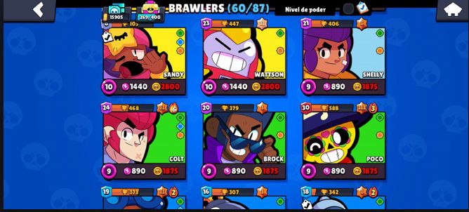 Conta de Brawl Stars barata (valor negociável)