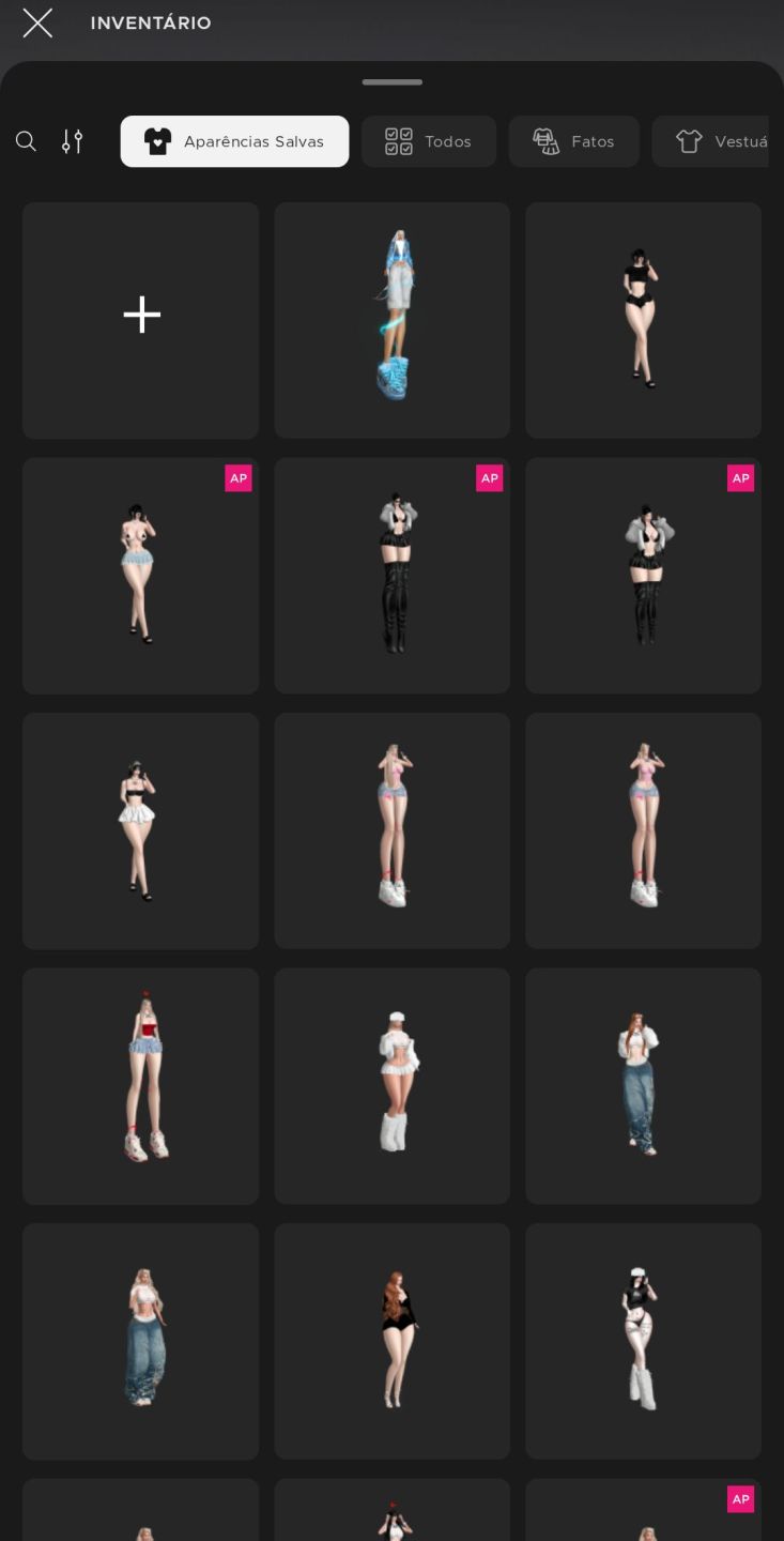 (PROMOÇÃO) CONTA IMVU FEMININA BARATA (AP+AGE, LE) VÁRIOS FITS PRONTOS.
