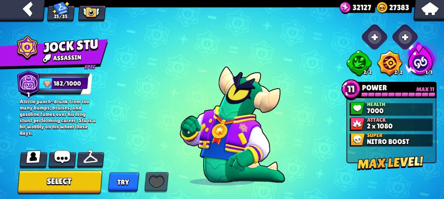 CONTA BRAWL STARS FAMA SATURNIANA COM TODOS OS BRAWLERS LIBERADOS!!!