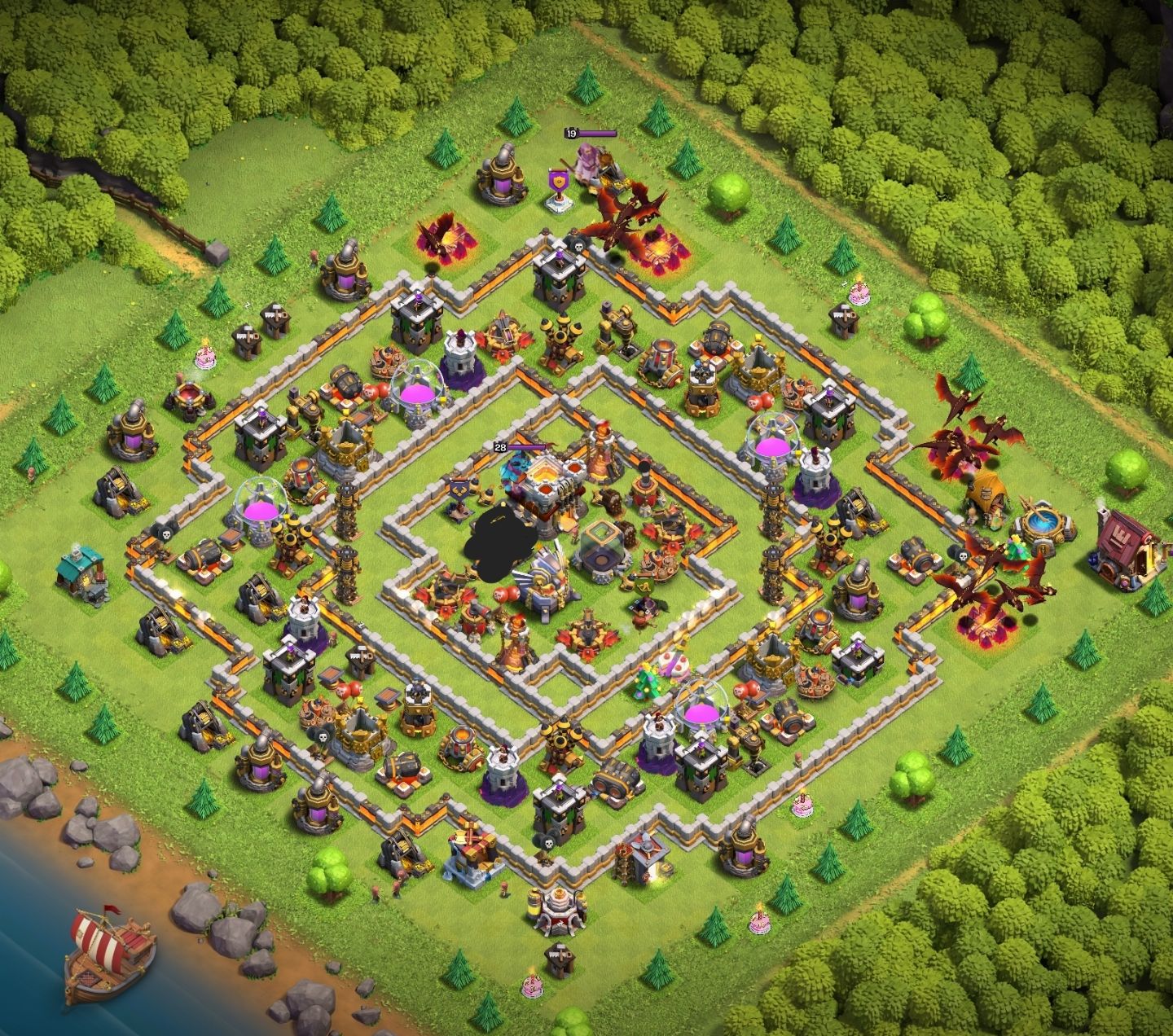 Contas clash of clans único dono