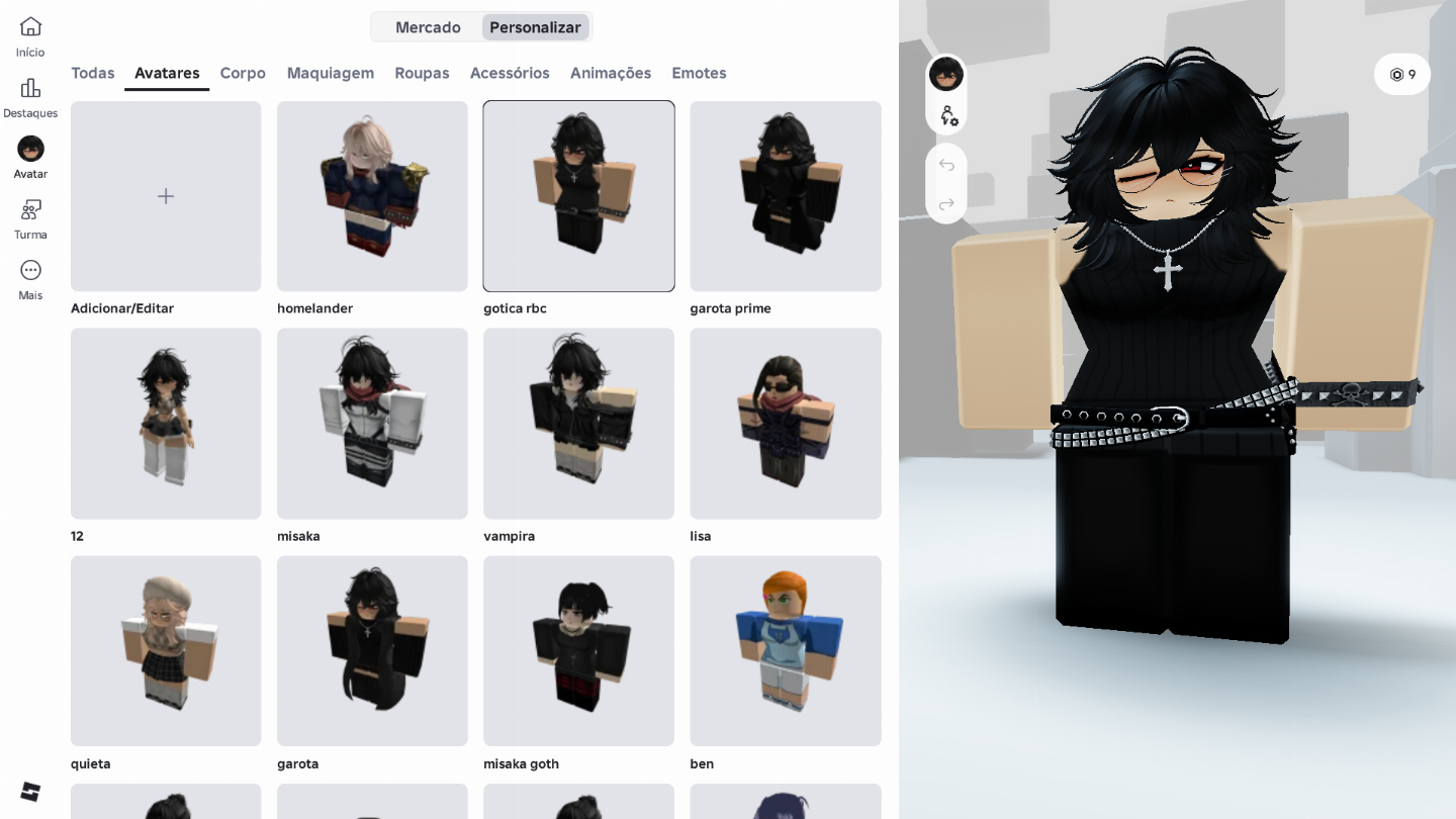 Roblox Feminina Stacked ( Leia a descrição! )