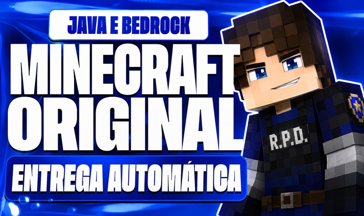 MINECRAFT JAVA+BEDROCK ORIGINAL (ENTREGA AUTOMATICA) + BRINDE