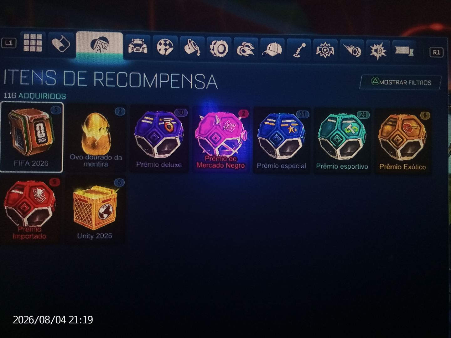 DROPS DISPONÍVEIS TEMPORARIAMENTE DA TWITCH NO ROCKET LEAGUE!