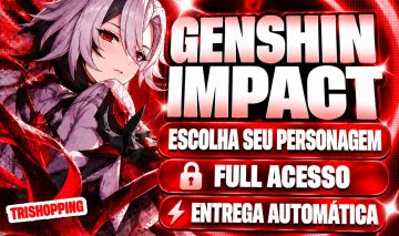 90%OFF | CONTAS GENSHIN IMPACT COM 5 ESTRELAS GARANTIDO