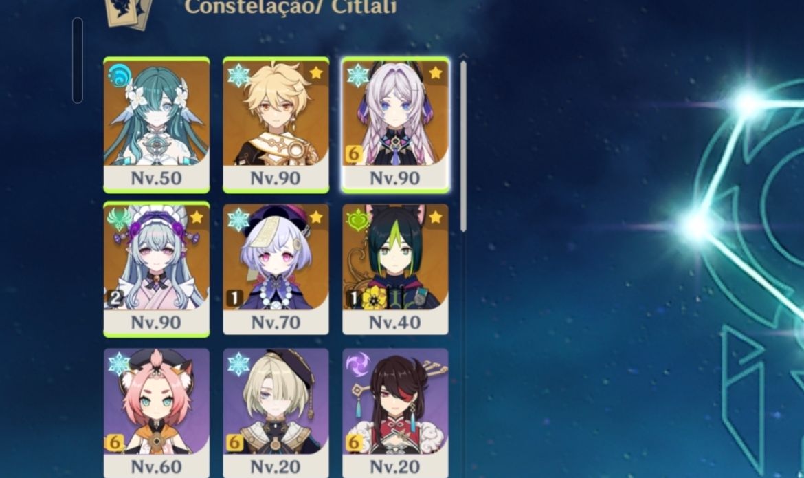 Contas Variadas- CitlaliC6 + Mizuki C2, Ineffa C4+Mizuki C2