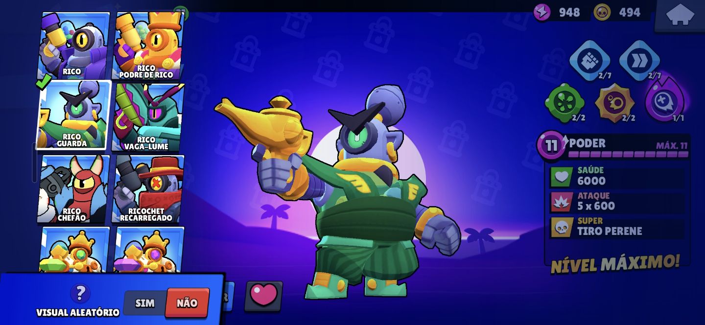 CONTA BRAWS STARS MAIS DE R$2000 GASTOS + DE 250 SKINS + 44K TROFÉUS