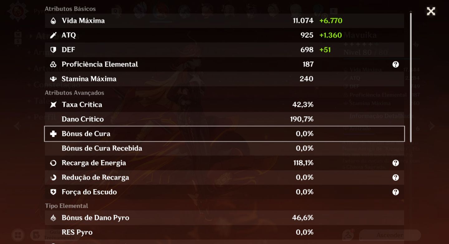 Conta com Mavuika, columbina e ineffa c2r1