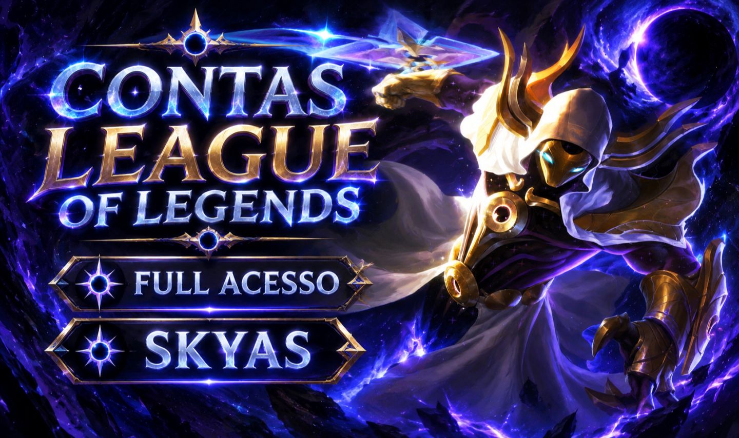 [Entrega Automática] Contas Smurf League Of Legends | Lol | Level 30 e Lvl 20
