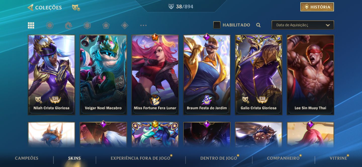 WILD RIFT SMURF PREMIUM COM SKINS RARAS MESTRE EM DUAS TEMPORADAS