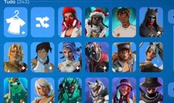Fortnite OG Cap 1 Salve o Mundo Fundador + 243 Skins (Kratos, Marvel, etc) R$399