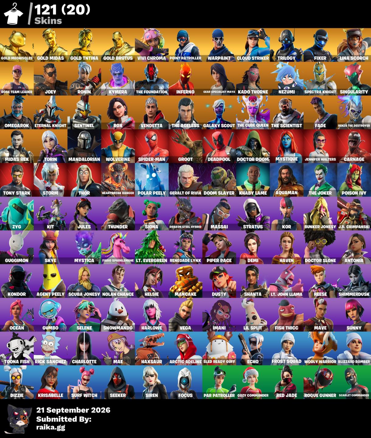 CONTA FORTNITE COM SALVE O MUNDO FUNDADOR