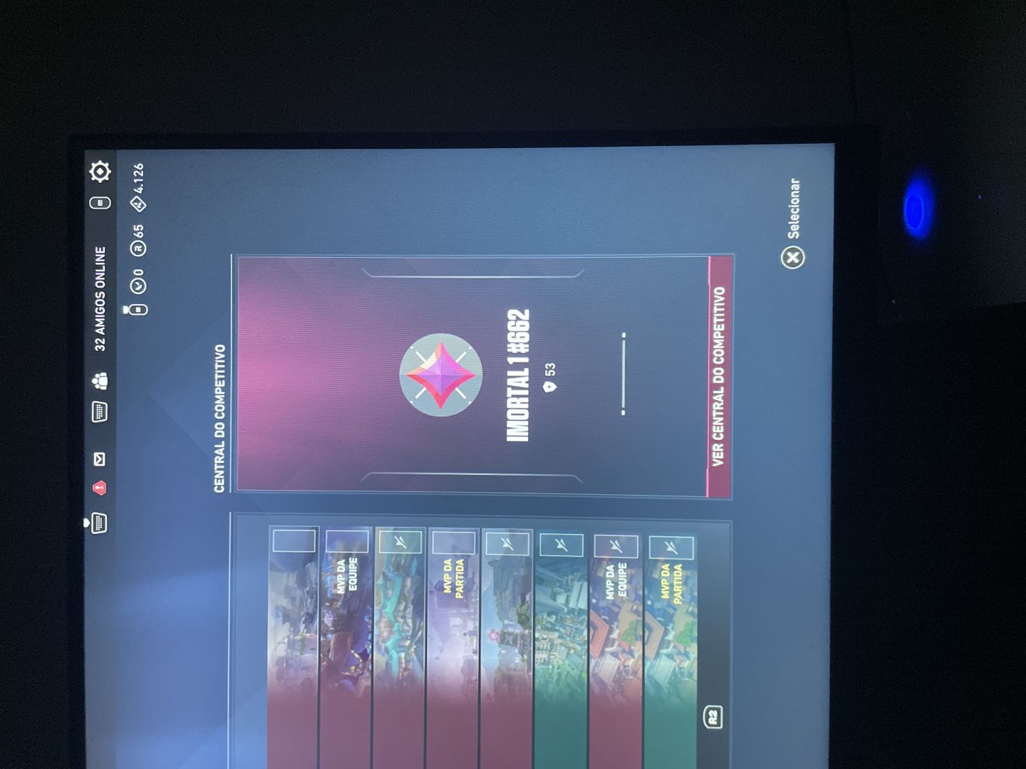Conta valorant com skin de faca vandal phantom otima pra smurf