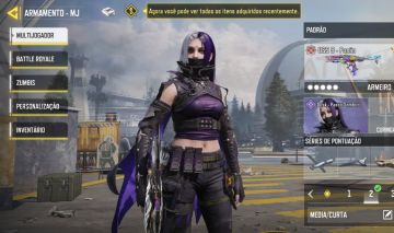 VENDA DE CONTA TOP] CALL OF DUTY MOBILE - NIVEL MUITO ALTO(350)