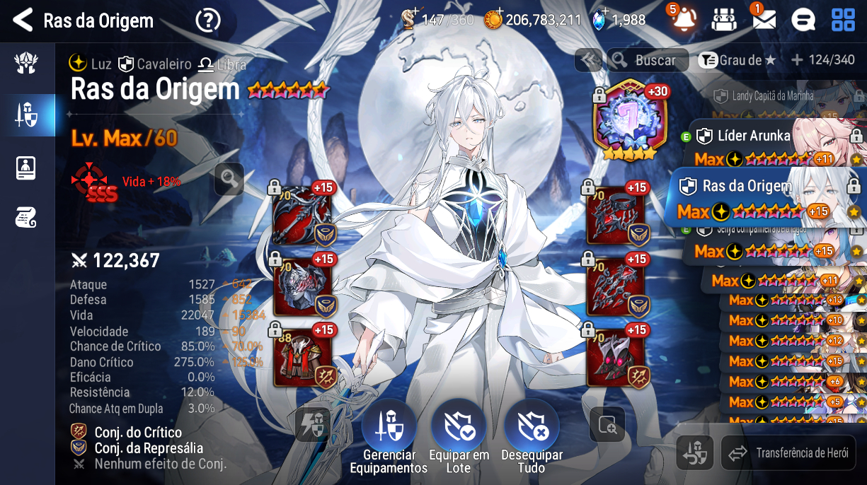 [EPIC SEVEN]CONTA END GAME/36ML5/FRIEREN+RE ZERO+SLIME+FULLMETAL+AESPA COMPLETOS