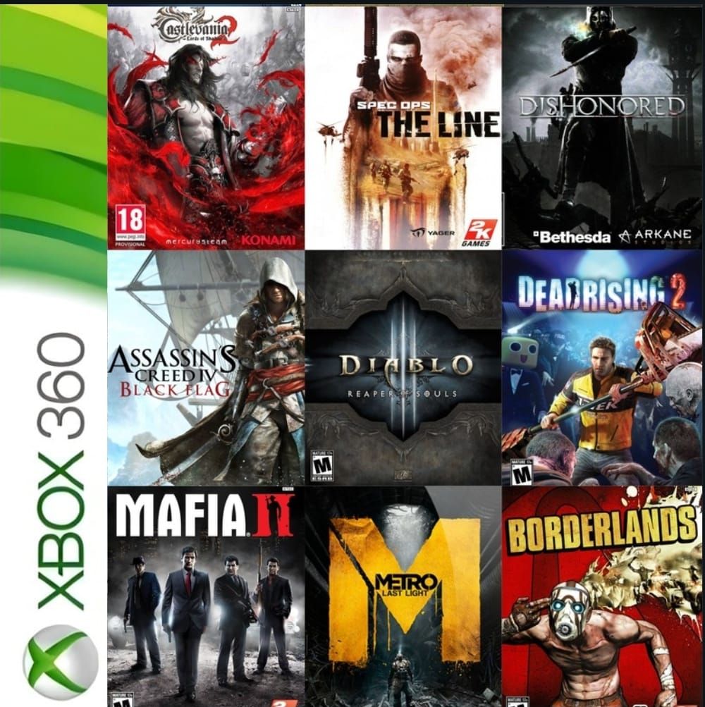 Jogos para Xbox 360 (Midia Compartilhada) suporte por 30 dias