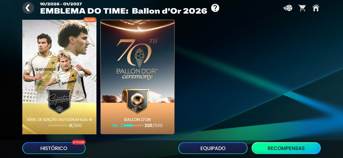 Conta fc mobile ovver 126