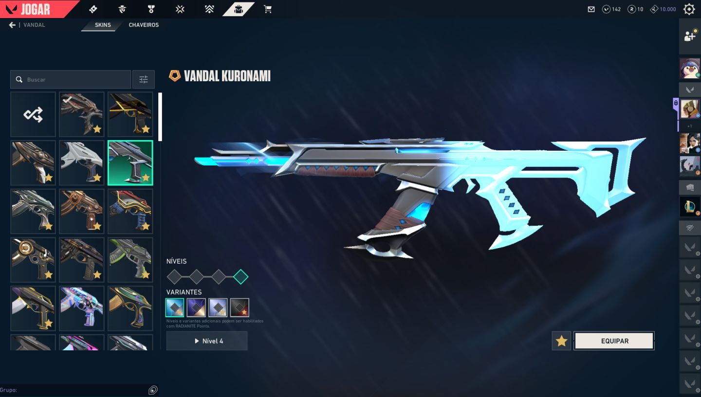 Conta valorant (LOTADA DE SKIN)!!!