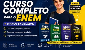 Enem curso completo+ brinde