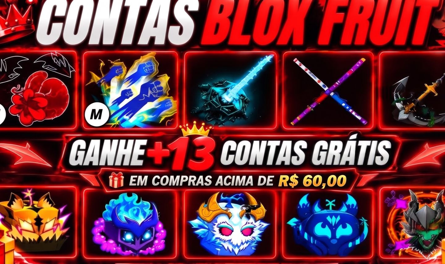 Contas Blox fruits