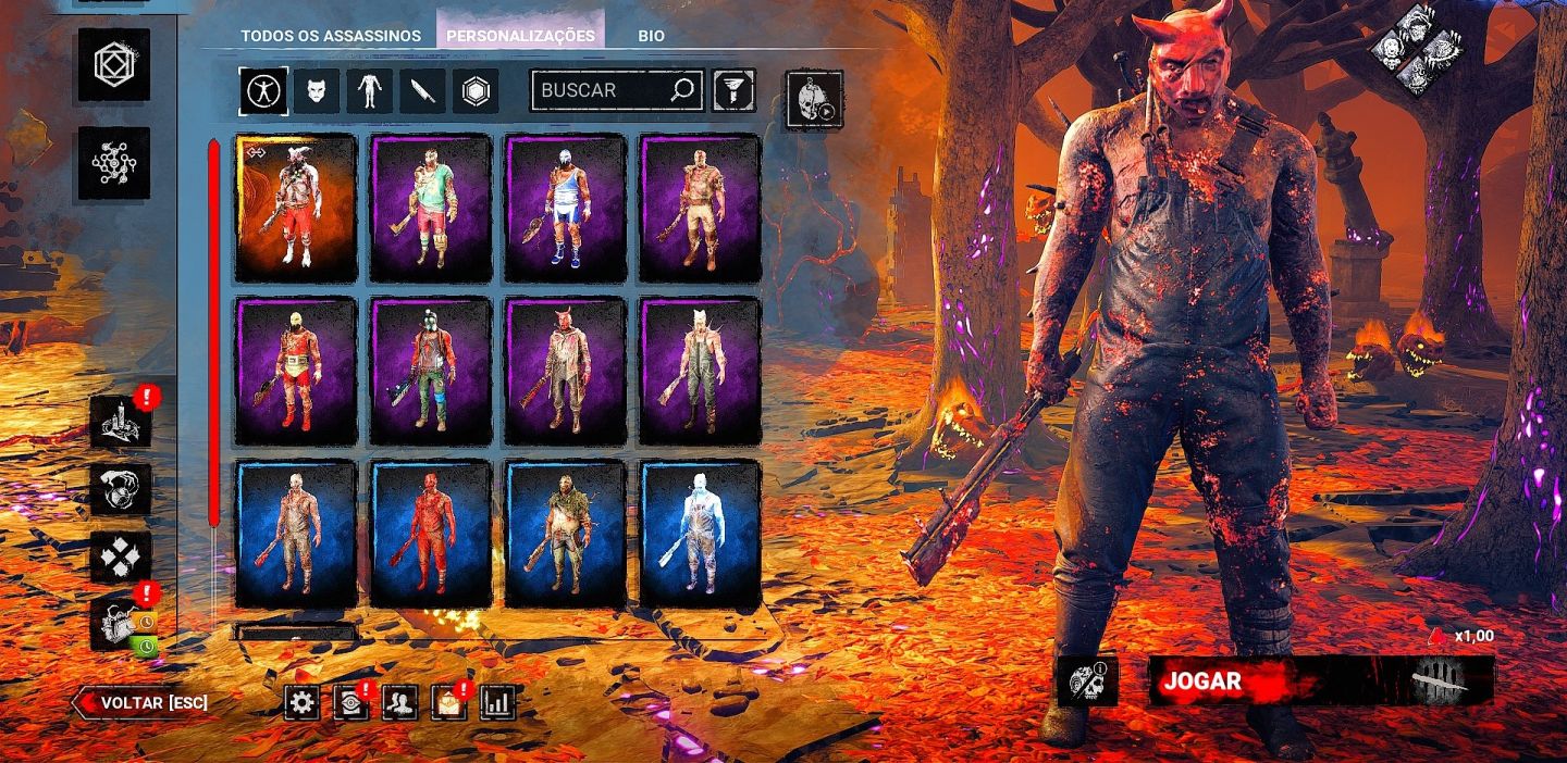 Conta Dead by Daylight - Com Skins Legacy legítimas