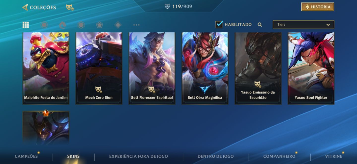 CONTA EX CHALLENGER WILD RIFT
