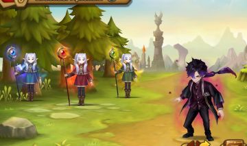 Conta com LD Megumi Dark + Full colab elemental + Leah + mega sumonada