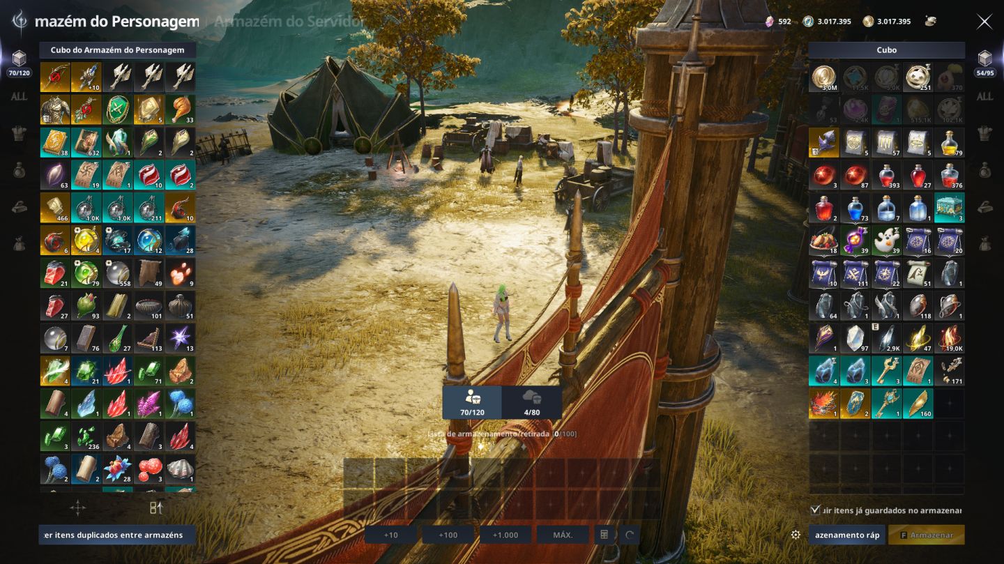 AION 2 | Conta Chanter, CP 135,8k ,GS 2600, Elyos - Serve Ariel - 2 alts
