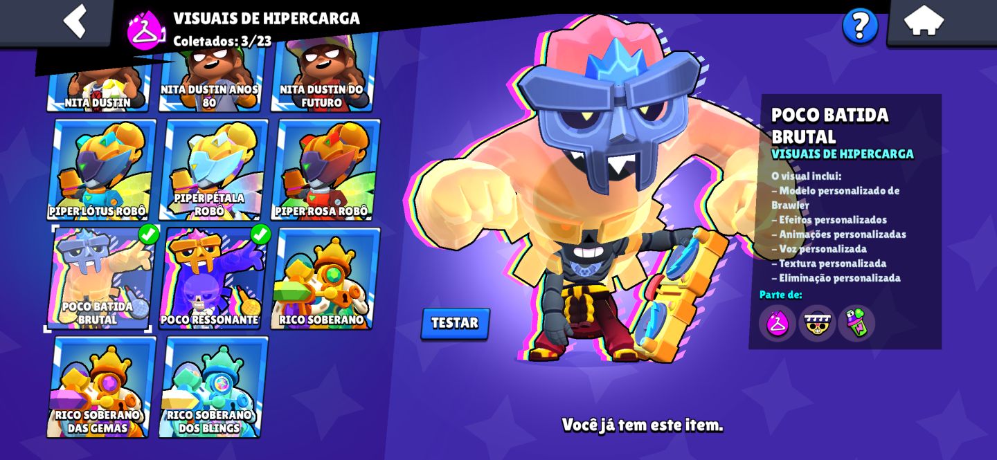 [ PROMOÇÃO ! CONTA DE BRAWL STARS 18K DE TROFÉUS | 80 BRAWLERS]