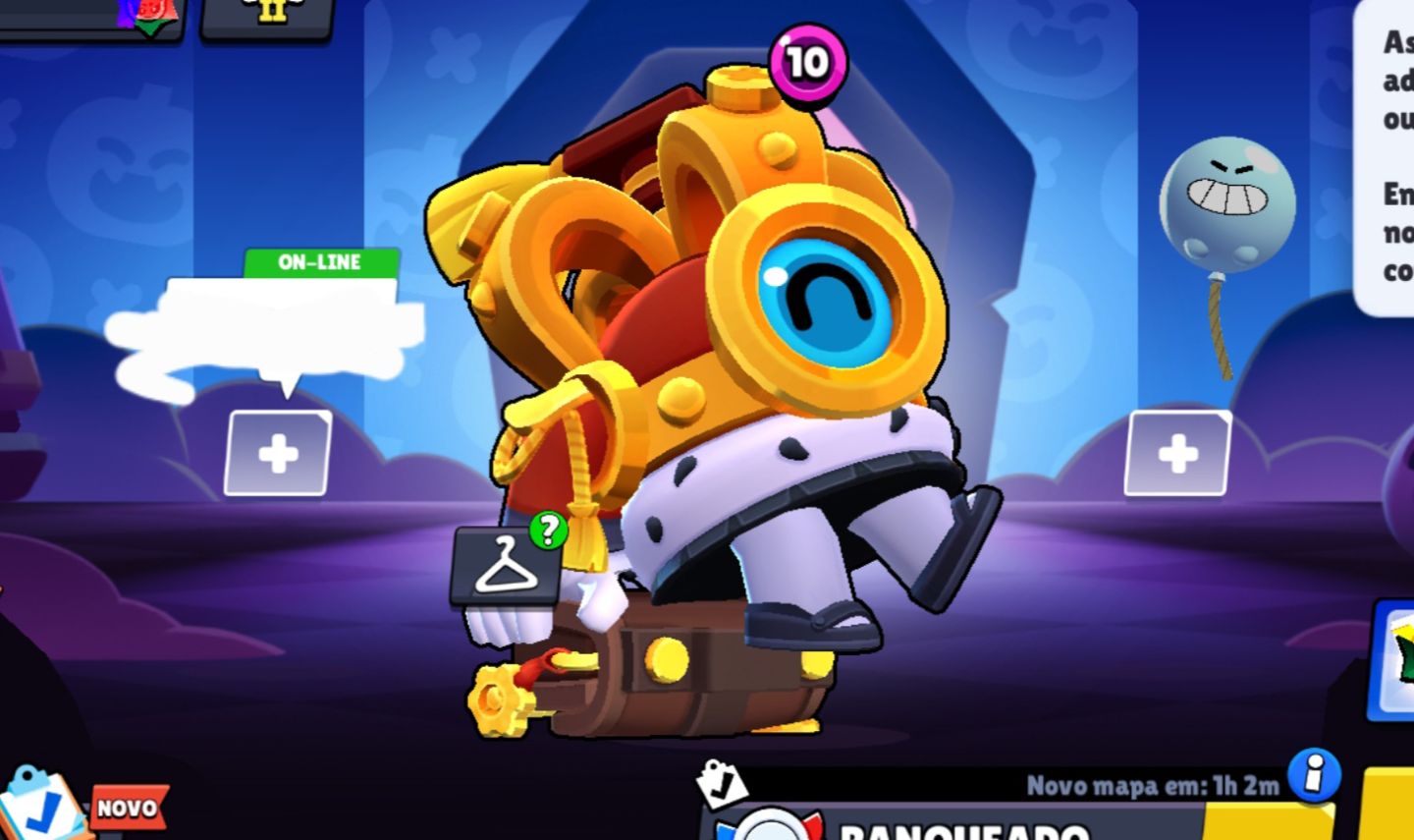 CONTA DE BRAWL STARS E CLASH ROYALE JUNTAS
