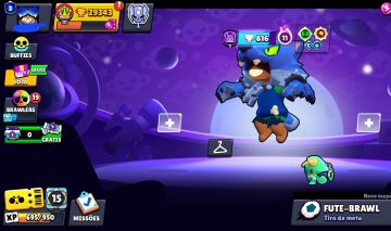 Conta bralw muito rara com várias skins de passe Antigo 2019
